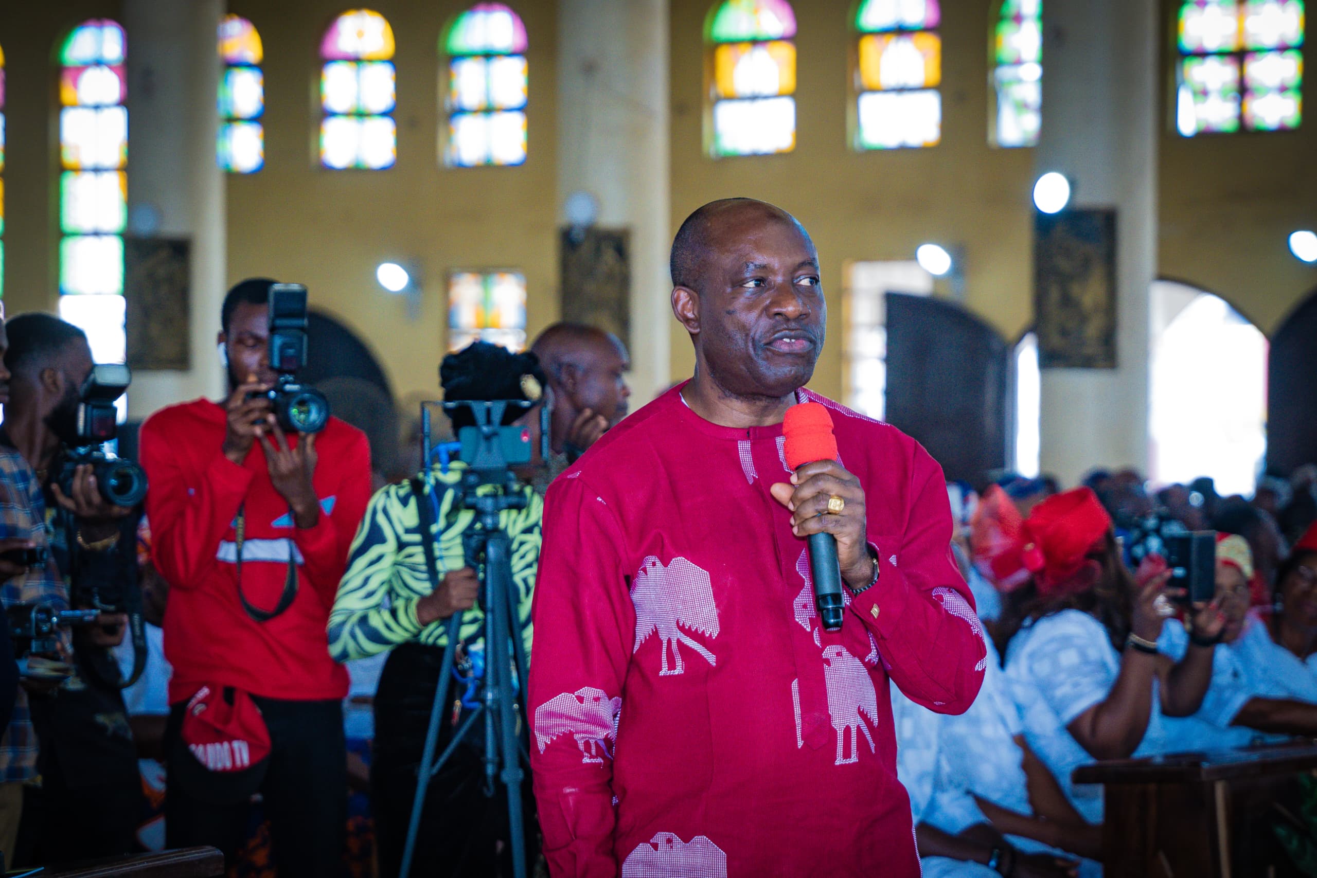 Soludo Mourns Rev. Fr . Stephen Chukwujekwu, Calls For Law And Order, Chieftaincy Reform At Funeral Mass