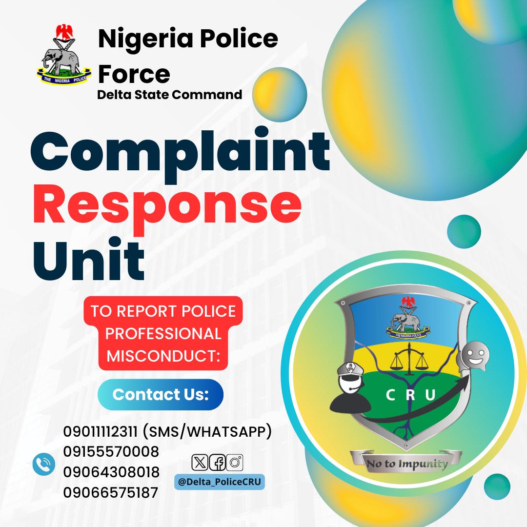 Delta Police Command Establishes Complaint Response Unit