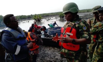 PINL Intel Leads Nigerian Navy To Uncover 14 Illegal Bunkering Sites In Rivers