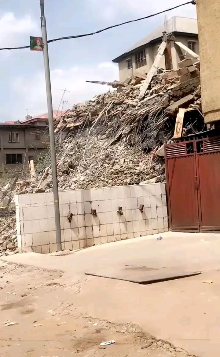 2 Trapped As 5-storey Building Collapses In Onitsha