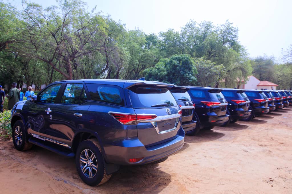 Kebbi Governor Presents 24 Jeeps To Lawmakers