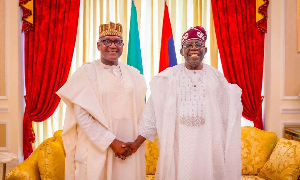President Tinubu Praises Aliko Dangote For Inventive Spirit On Aliko’s 67th Birthday