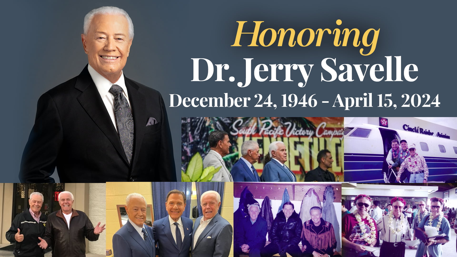Jerry Savelle: My Best Friend Has Transitioned Into Heaven --Jesse Duplantis