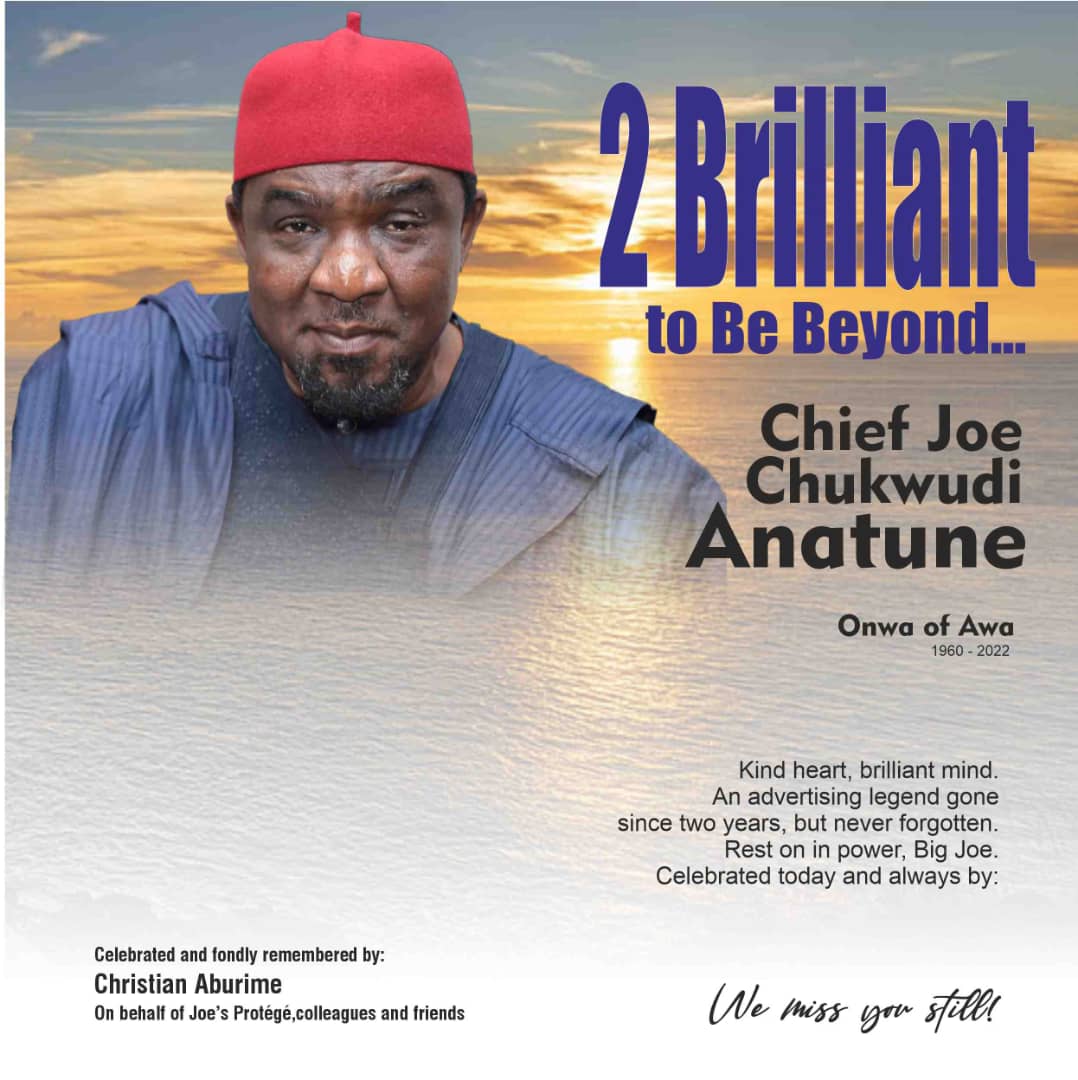 Two Years On: Echoes Of Joe Anatune (1960-2022)