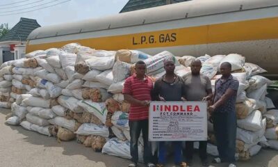 NDLEA Smashes Int’l Drug Syndicate, Seizes Loud Consignments, Arrests 5 Members