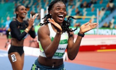 Agba Sprinter: Philip Shaibu Reacts To Amusan's 100m Hurdle Win In Jamaica