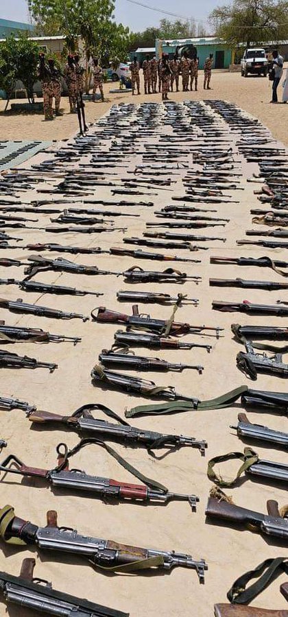 Chad Intercepts 296 Rifles From Sudan Going To Lake Chad