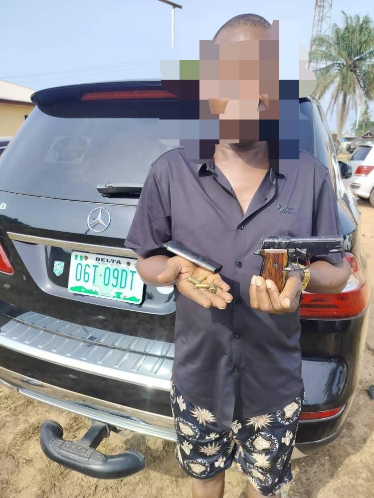 Police Arrest Accountant In Delta Poly, Recover One Beretta Pistol