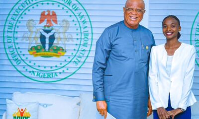 Gov Eno Approves Scholarship for A'Ibom Daughter To Aviation College