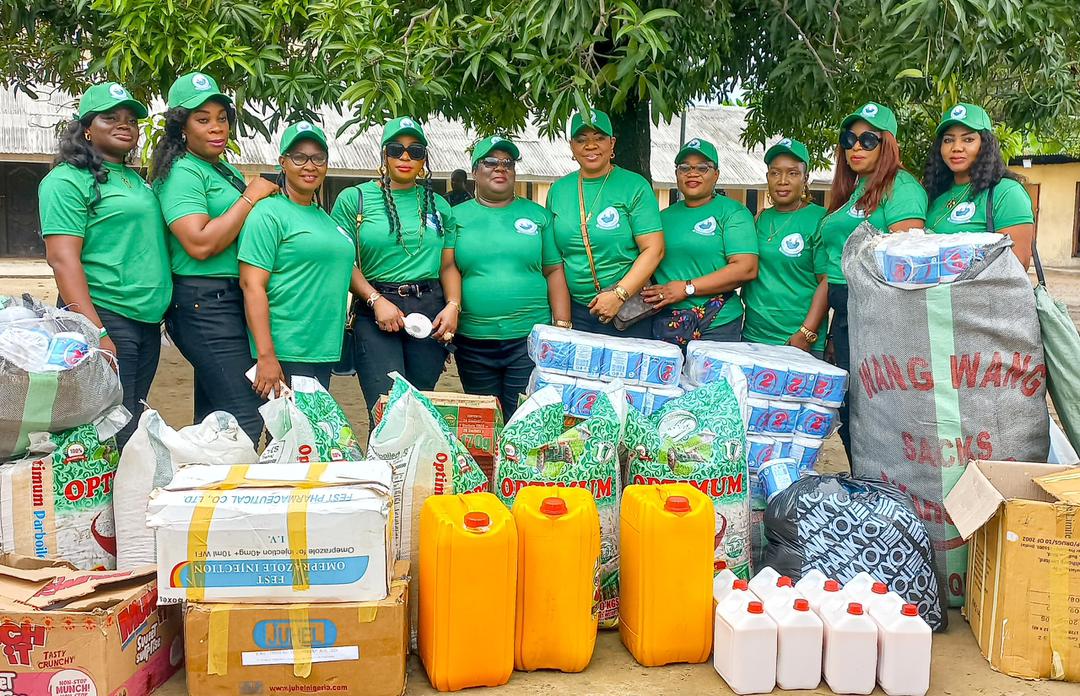Wives Of Members Of DESOPADEC Board Provide Succour To Over 100 Aged Persons In Warri
