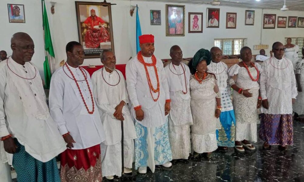 Joseph Okifo Presented To Agbara-Otor Monarch As Onirhe, Charged To Uphold Integrity