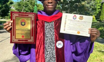 Nigerian Who Failed WAEC 17 Times Bags Two Doctorate Degrees In USA