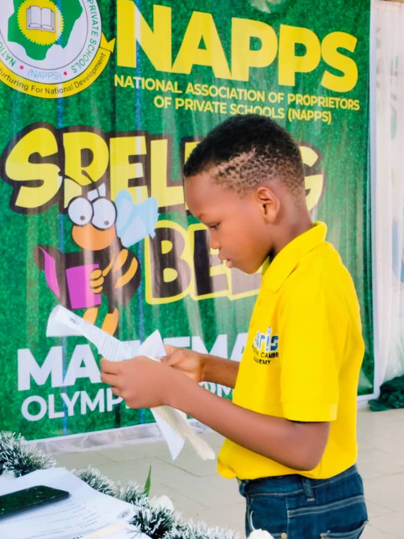 Spelling Bee And Mathematics Olympiad 2024: NAPPS Uvwie Thanks Participants, Others