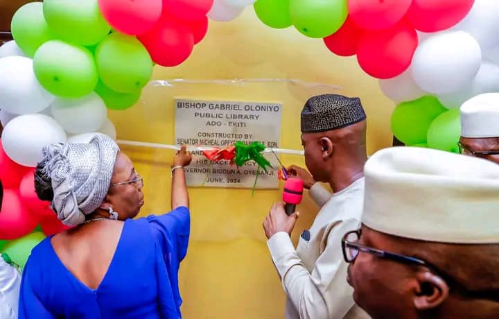 Oyebanji Inaugurates Digital Library Built By Senate Leader