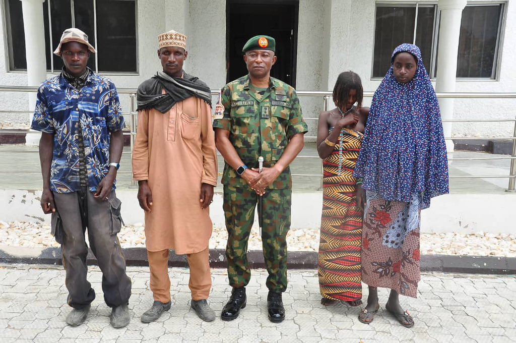 Nigerian Army Intensify Operations In Taraba, Arrest 3 Kidnappers, Rescue 2 Victims