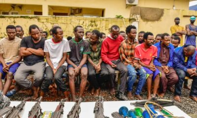 Police Arrest 1,284 Suspects, Recover 284 Firearms, Rescue 97 Kidnapped Victims In 6 Weeks