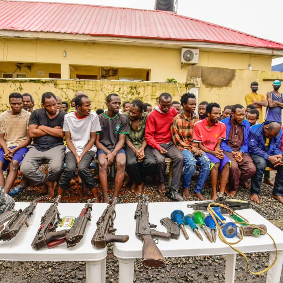 Police Arrest 1,284 Suspects, Recover 284 Firearms, Rescue 97 Kidnapped Victims In 6 Weeks