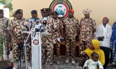 Nigerian Army Hands Over Rescued Chibok Girl To Borno Govt