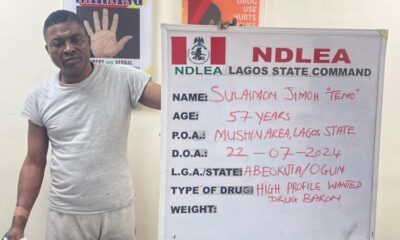 After Years Of Evading Arrest, NDLEA Nabs Most Wanted Lagos Drug Baron, Temo