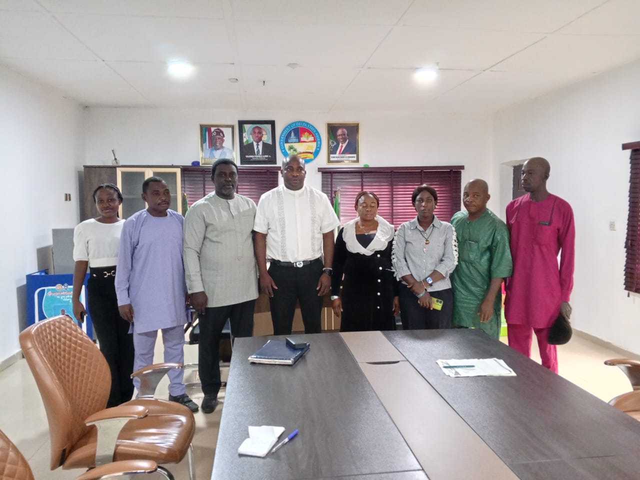 PHOTOS: Oasis Magazine Chapel Visits Ukwuani Council Boss