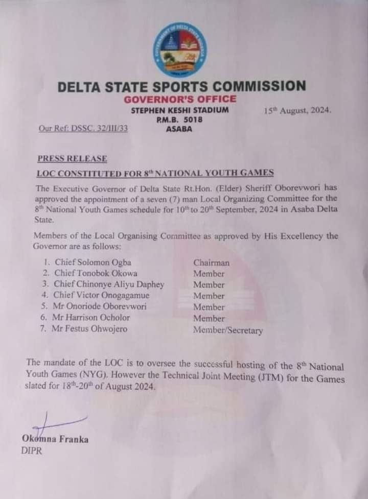 8TH NYG: Delta Constitutes 7-Man LOC