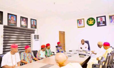 Ajede Meets Traditional.Rulers In Ukwuani LGA