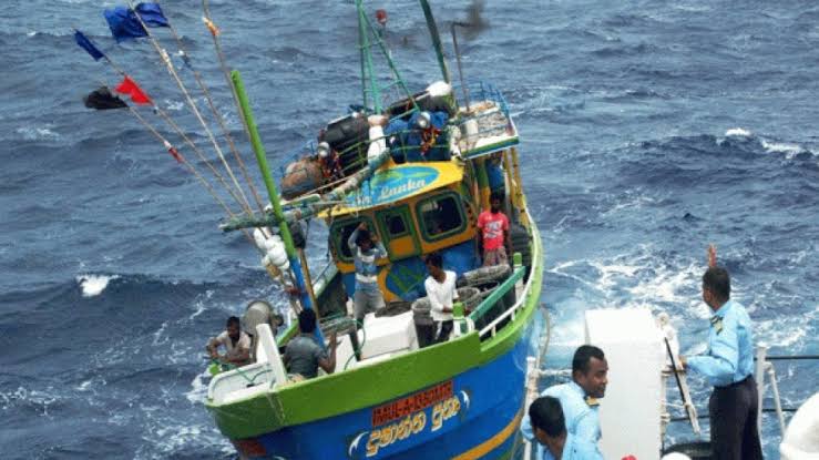 Sri Lankan Navy Arrests 8 Indian Fishermen For Poaching