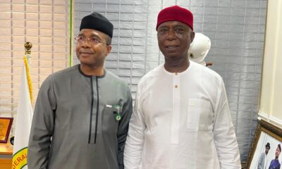 Senator Ned Nwoko Meets FERMA MD, Calls For Immediate Attention To Lagos-Asaba Expressway