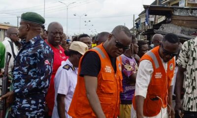 Ughelli North Chairman Leads Through Cleaning At Main Market In Special Sanitation Exercise