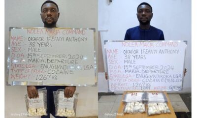 NDLEA Intercepts N16.1Bn Opioids, Arrests Octogenarian, Community Leader’s Wives, Son