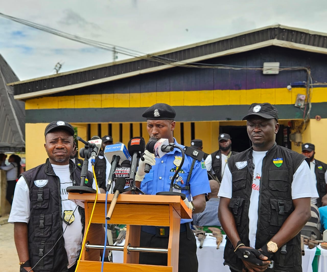 Police Arrest Kidnappers Terrorising Sapele-Warri Road, Burst Criminal Hideout In Ogor Forest