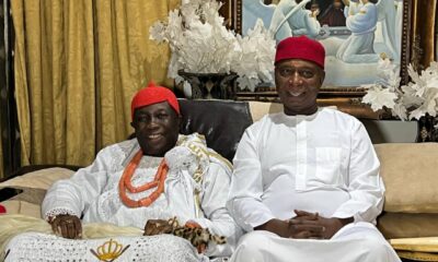 Ned Nwoko Meets Asagba Of Asaba, Says Anioma Will Be Created