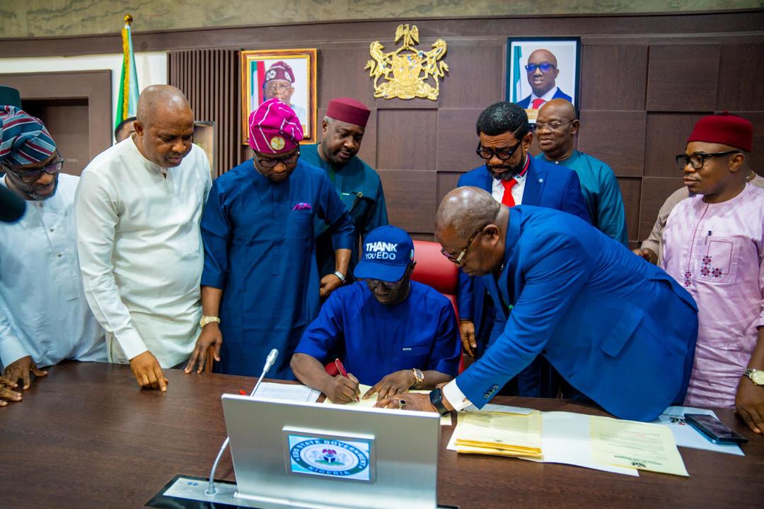 Gov Okpebholo Signs Revised N486Bn Appropriation Bill Into Law