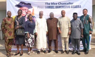 NUC Accreditation Team Pays Courtesy Visit To New DELSU VC