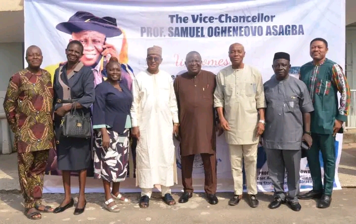 NUC Accreditation Team Pays Courtesy Visit To New DELSU VC