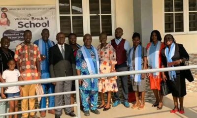 Sapele Branch Of DELSU Alumni Donates Notebooks To Students Of Zik Grammar School