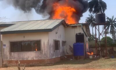 INEC: Fire Destroys Election Materials In Delta