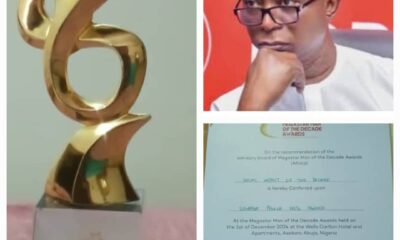 Senator Ned Nwoko Bags 'Social Impact Of The Decade' Award