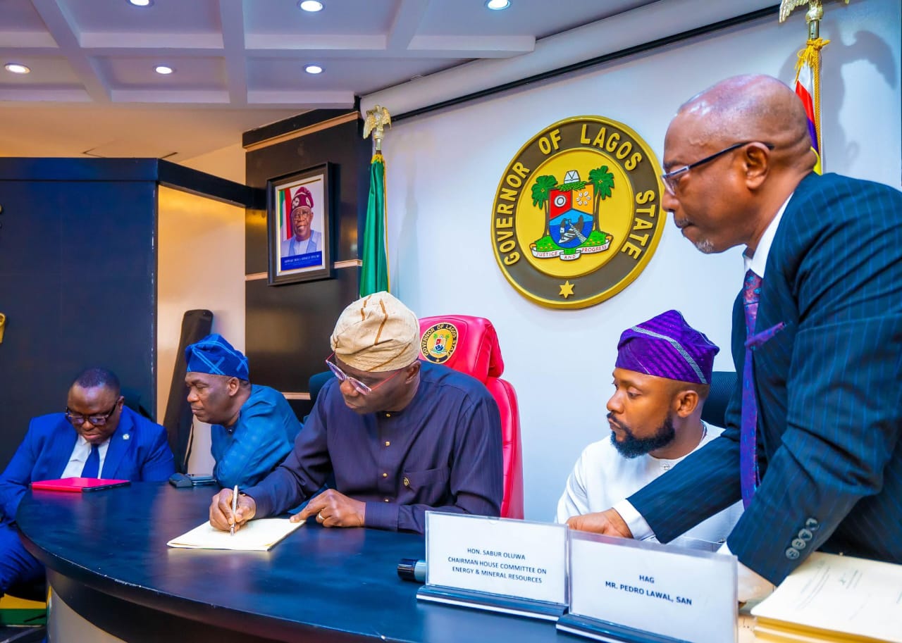 Sanwo-Olu Signs Lagos Electricity Bill 2024 Into Law