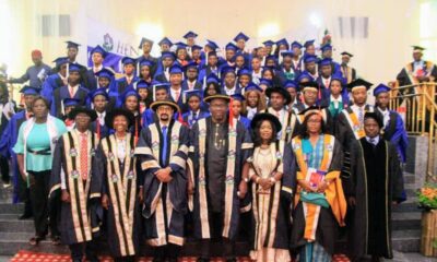 Hensard University Toru-Orua Holds 1st Matriculation, Induction Ceremony