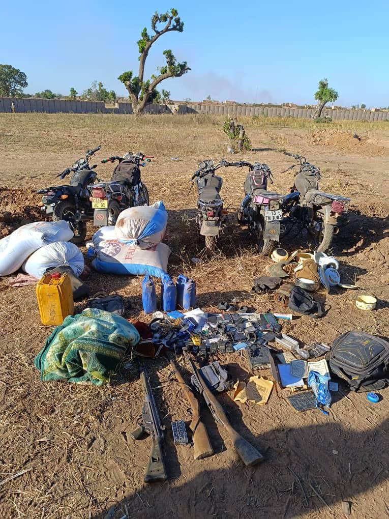 Burkina Faso’s BIR-10 Neutralizes 10 Terrorists, Seizes Weapons In Barani Operation