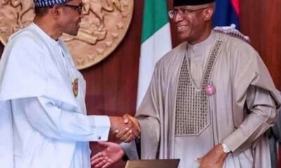 Omo-Agege Greets Buhari At 82, Extols His Exemplary Virtues