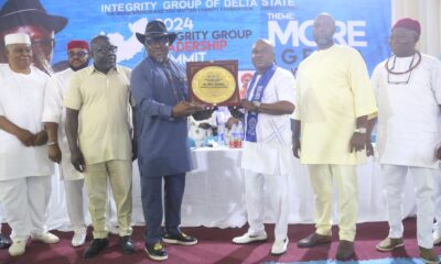 Gov. Oborevwori Bags Integrity Man Of the Year 2024 Award