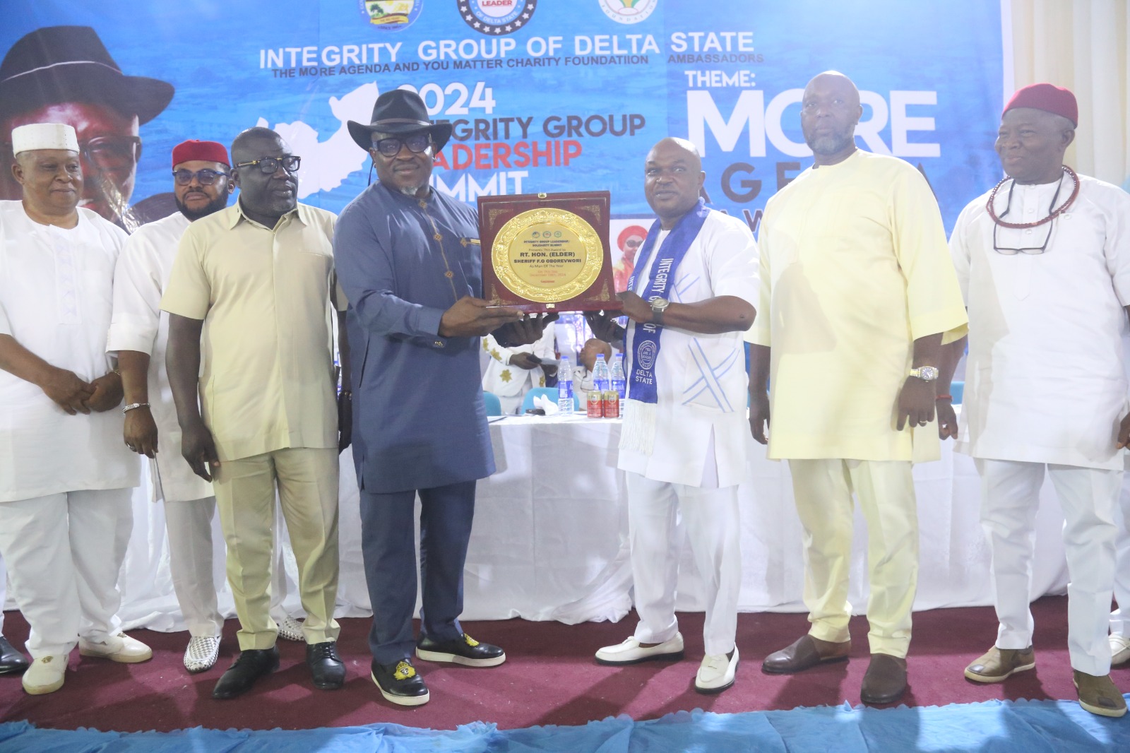 Gov. Oborevwori Bags Integrity Man Of the Year 2024 Award