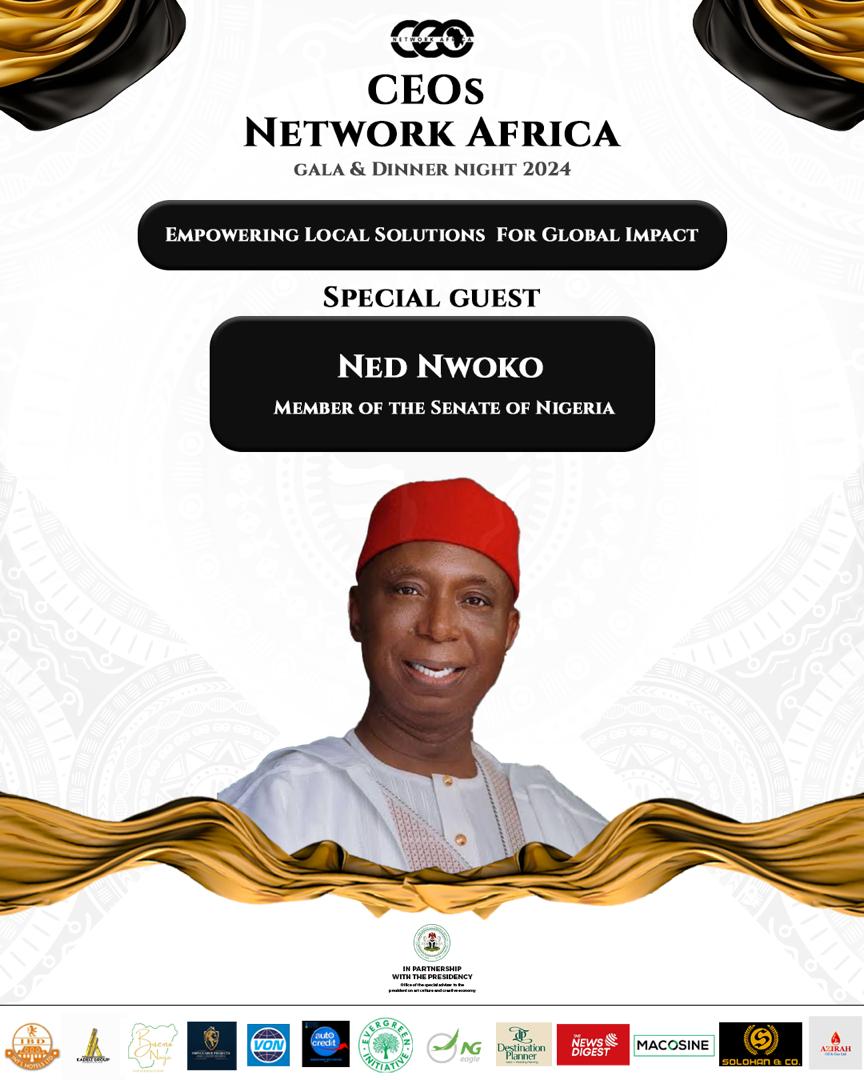 Ned Nwoko To Receive Award For Outstanding Performance As Senator 7p.m. Saturday