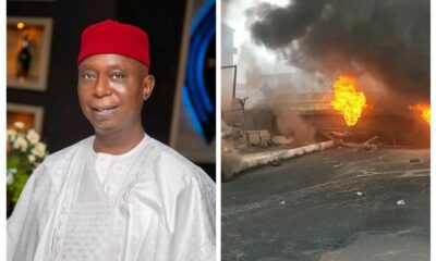 Senator Nwoko Commiserates With Agbor Tanker Explosion Victims, Renews Call For Ban On Daytime Movement Of Heavy-Duty Vehicles