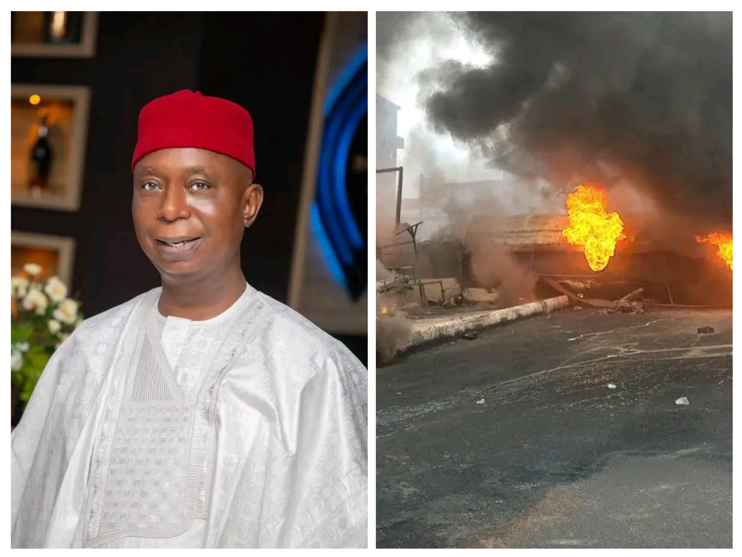 Senator Nwoko Commiserates With Agbor Tanker Explosion Victims, Renews Call For Ban On Daytime Movement Of Heavy-Duty Vehicles