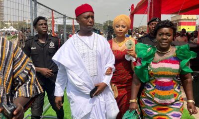 Senator Ned Nwoko Attends President Mahama’s Inauguration, Applauds Ghana’s Peaceful Transition (Photos)