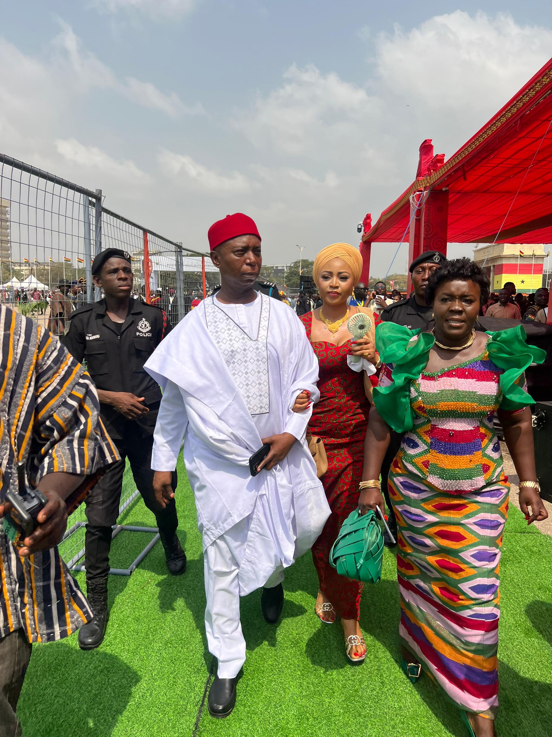 Senator Ned Nwoko Attends President Mahama’s Inauguration, Applauds Ghana’s Peaceful Transition (Photos)