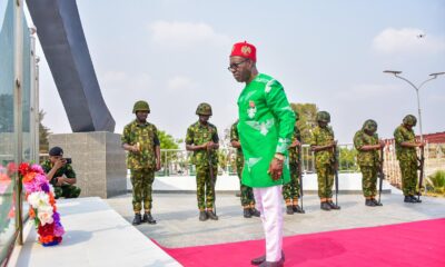 Gov. Soludo Honours Fallen Heroes, Pledges Stronger Security Measures In Anambra